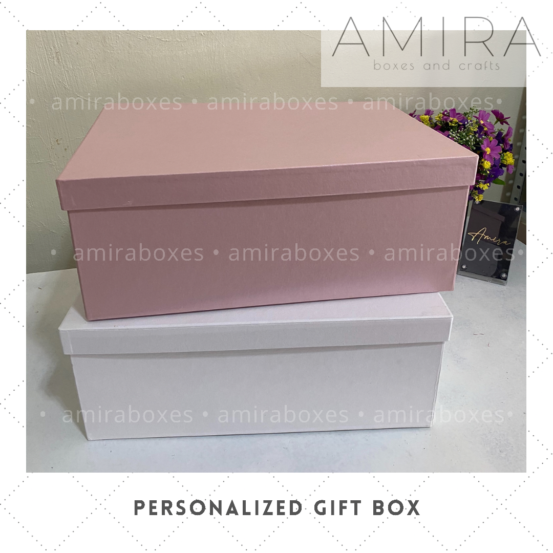 Personalized Rectangle Gift Box | 13x9x5"